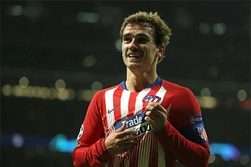 Tiền đạo: Antoine Griezmann (Atletico Madrid).