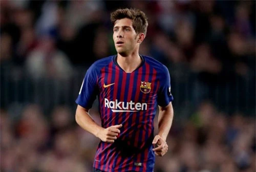 Hậu vệ phải: Sergi Roberto (Barcelona).