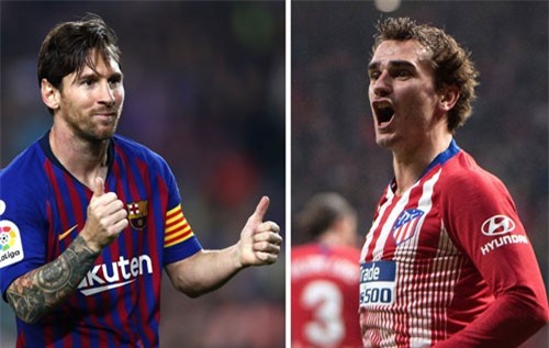 Đội hình tiền tỷ kết hợp giữa Atletico với Barca
