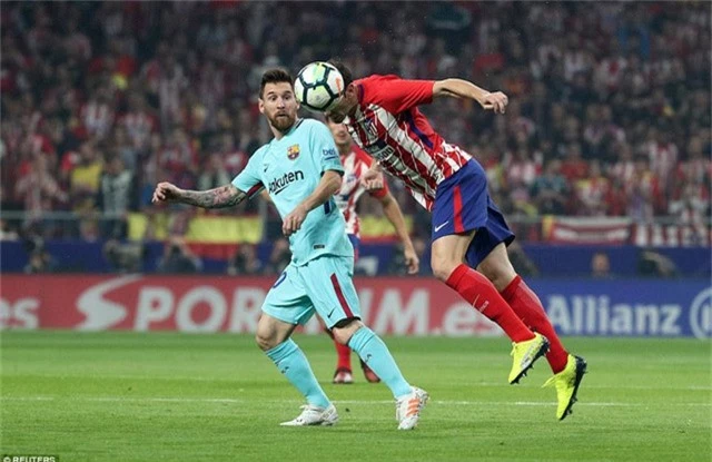  Messi luôn có duyên ghi bàn khi đối đầu Atletico 