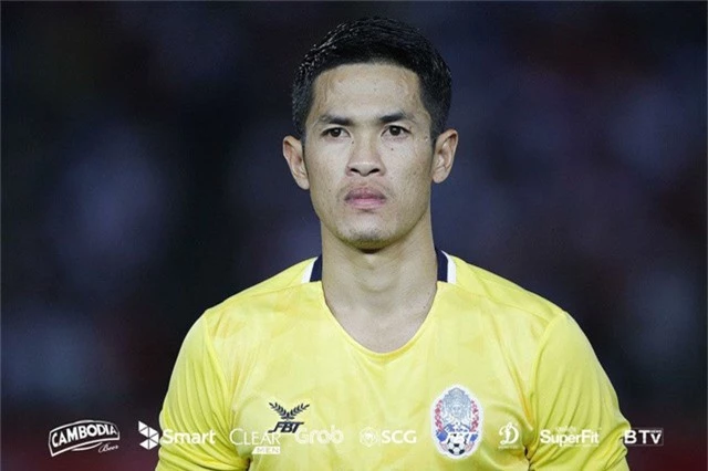  Thủ thành Vichet Um khẳng định Campuchia sẽ không chơi phòng ngự trước Việt Nam 