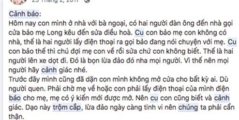 Tại nhiều diễn đàn, hội nhóm của các cư dân, vấn đề nêu cao cảnh giác phòng chống trộm cắp được bàn tán khá sôi nổi.