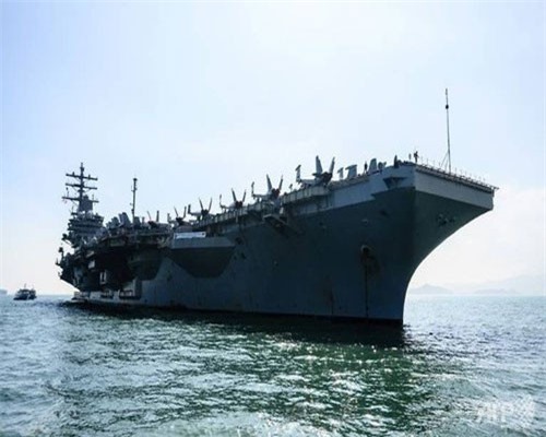 Biện pháp chống do thám của tàu sân bay Mỹ cập cảng Hong Kong