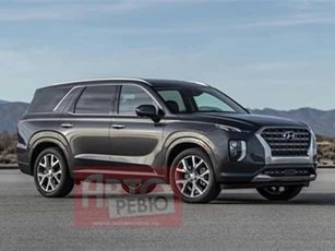 Đối thủ Ford Explorer - Hyundai Palisade lộ động cơ nằm dọc