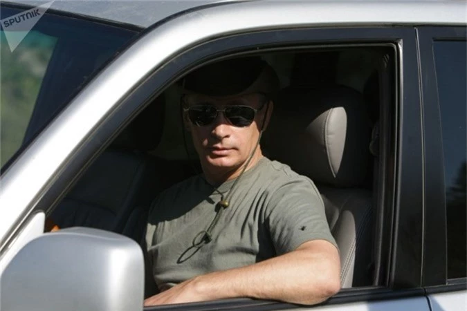 Tổng thống Putin trong chuyến du lịch nghỉ dưỡng tại Tuva, Siberia (Ngày 3 tháng 8 năm 2019).