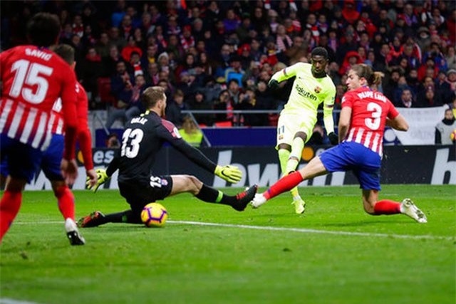 Clip: Sao trẻ tỏa sáng, Barca may mắn cầm hòa Atletico