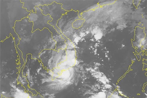 Bão số 9 giật cấp 10, trưa nay đổ bộ vào nam Bình Thuận đến Bến Tre