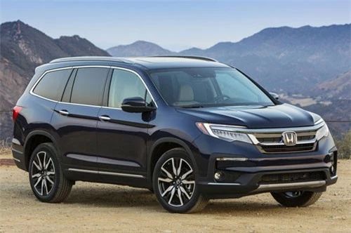 5. Honda Pilot 2019 (giá khởi điểm: 31.450 USD).