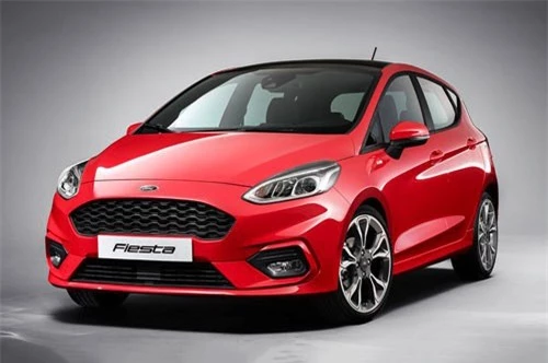 5. Ford Fiesta (doanh số: 20.979 chiếc).