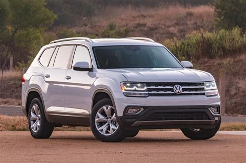 6. Volkswagen Atlas 2018 (giá khởi điểm: 30.750 USD).