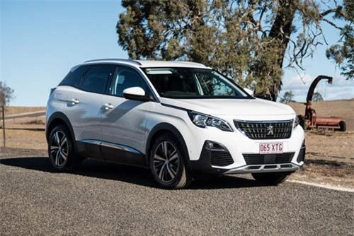 8. Peugeot 3008 (doanh số: 18.310 chiếc).