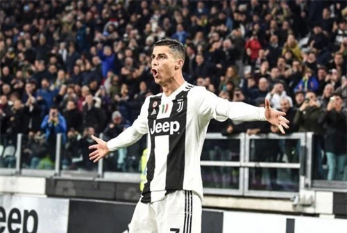 Ronaldo đã có 10 bàn cho Juve.