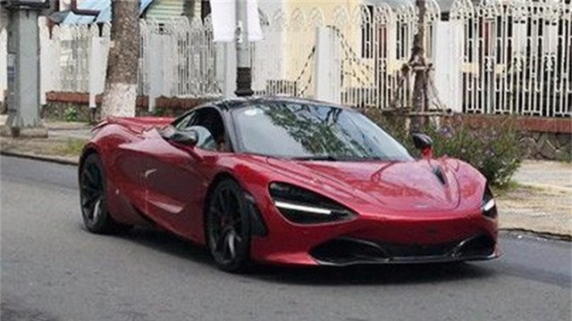 McLaren 720S màu đỏ duy nhất tại Việt Nam 