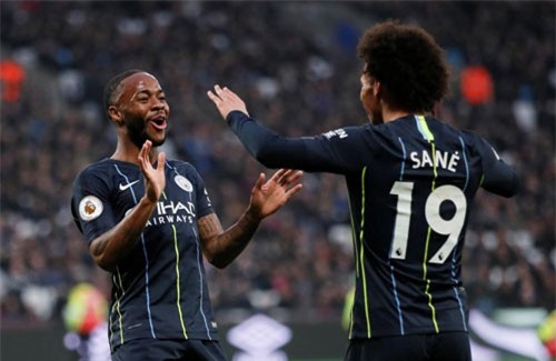 Clip: Sane tỏa sáng, Man City thắng tưng bừng