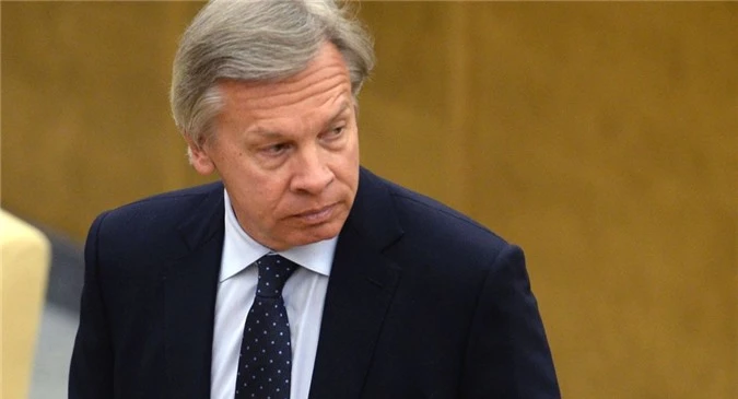 Thượng nghị sĩ Nga Alexei Pushkov. (Ảnh: Sputnik)