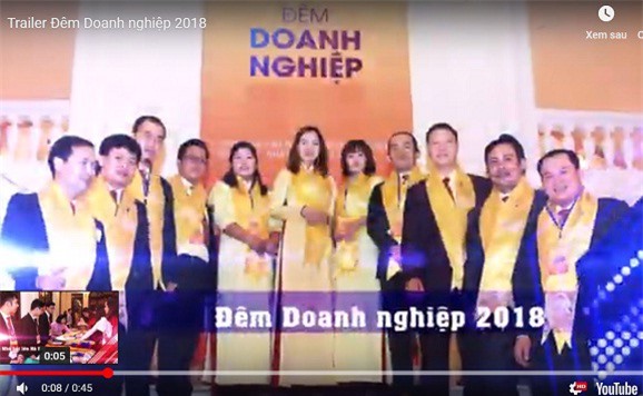 Tôn vinh hơn 100 doanh nghiệp trong "Đêm doanh nghiệp 2018"