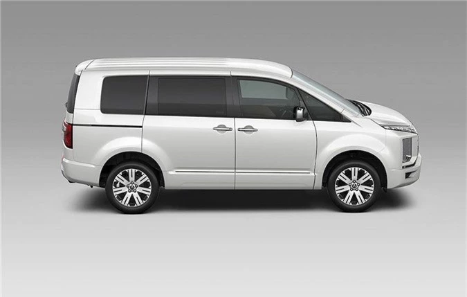 Cận cảnh minivan “lai” SUV cực độc Mitsubishi Delica 2019 ảnh 8