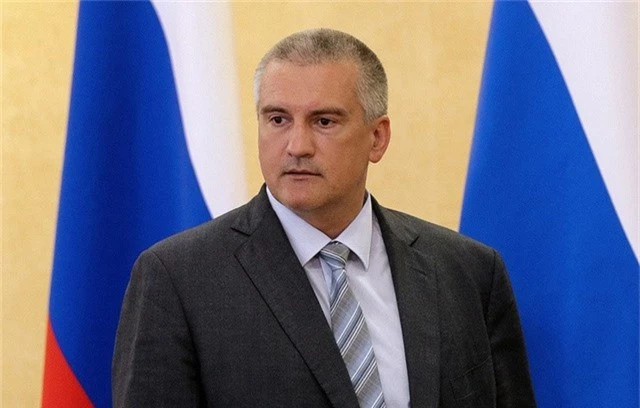  Lãnh đạo Crimea Sergei Aksyonov (Ảnh: TASS) 