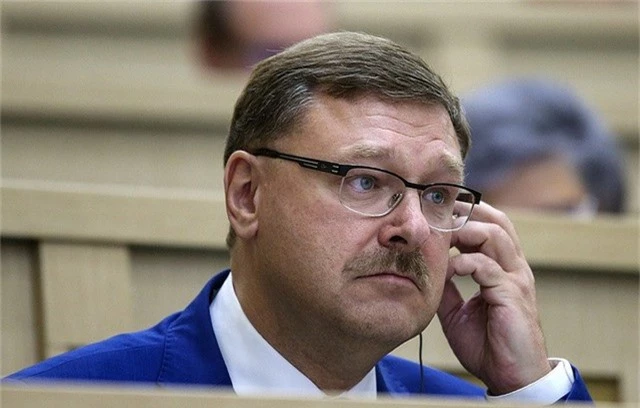  Chủ tịch ủy ban đối ngoại Thượng viện Nga Konstantin Kosachev (Ảnh: TASS) 