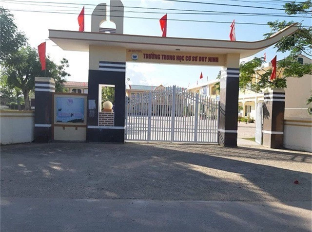 Trường THCS Duy Ninh, huyện Quảng Ninh.
