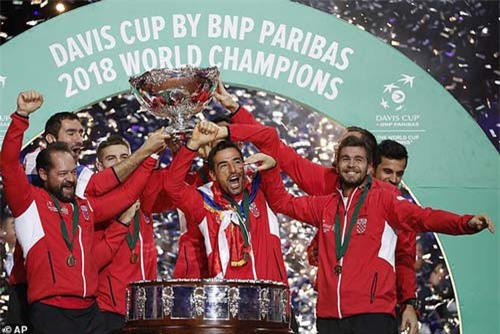 ĐT Croatia lần thứ 2 vô địch Davis Cup