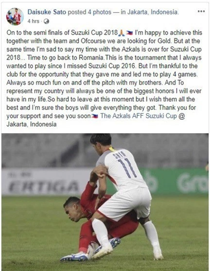 AFF Cup 2018: ĐT Philippines vắng hàng loạt trụ cột ở trận gặp ĐT Việt Nam - Ảnh 1.