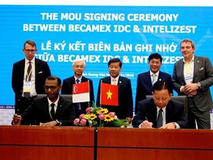 Becamex liên kết với Tập đoàn Nino và Intelizest phát triển đô thị thông minh