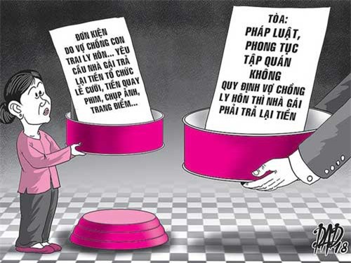 Kiện chị sui đòi tiền tổ chức đám cưới