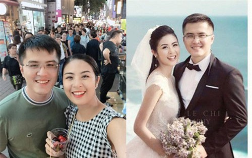 Hoa hậu Ngọc Hân nói gì về "bạn trai" làm ở Bộ Ngoại giao chụp chung ảnh cưới?