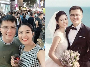 Hoa hậu Ngọc Hân nói gì về "bạn trai" làm ở Bộ Ngoại giao chụp chung ảnh cưới?