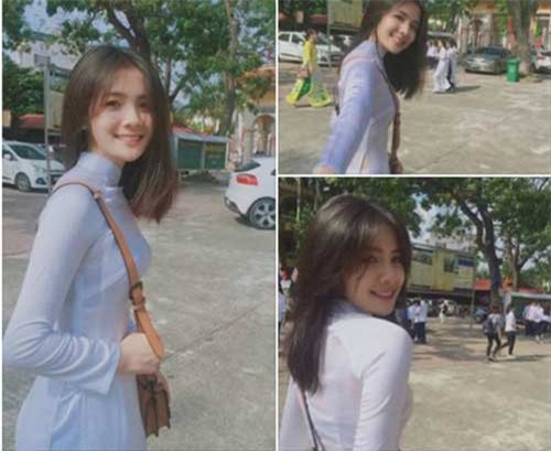 “Thiên thần áo dài trắng” Bắc Ninh bất ngờ lên xe hoa ở tuổi 18