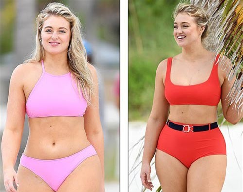 Iskra Lawrence diện hàng chục bộ áo tắm trong buổi chụp hình mới