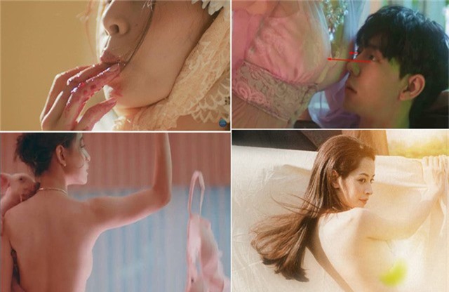 Loạt hình ảnh được cho là gợi cảm quá đà và trở thành phản cảm trong MV của Chi Pu