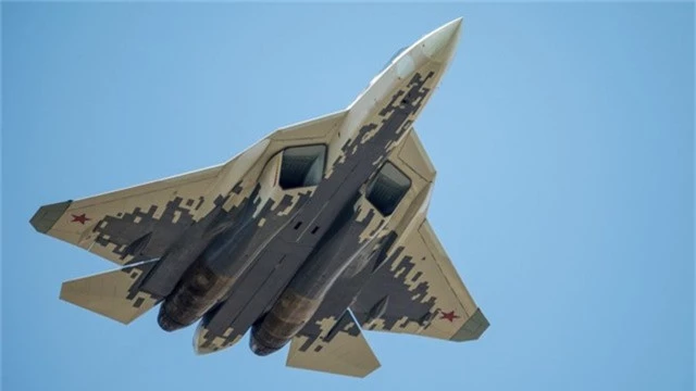 Máy bay chiến đấu Su-57 (Ảnh: Sputnik)