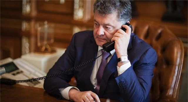 Tổng thống Ukraine Petro Poroshenko (Ảnh: Sputnik News)