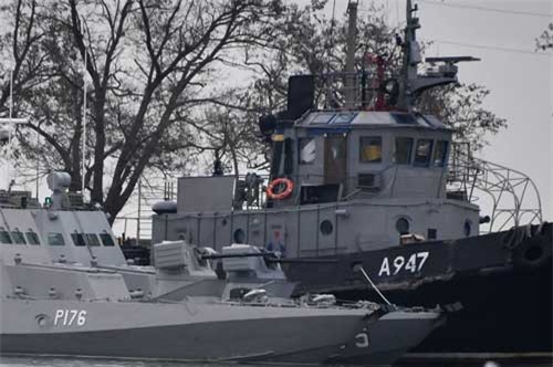 Nóng: Bất ngờ vũ khí trên tàu Ukraine bị Nga thu giữ