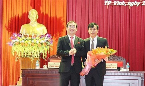 Nhân sự mới tại tỉnh Nghệ An