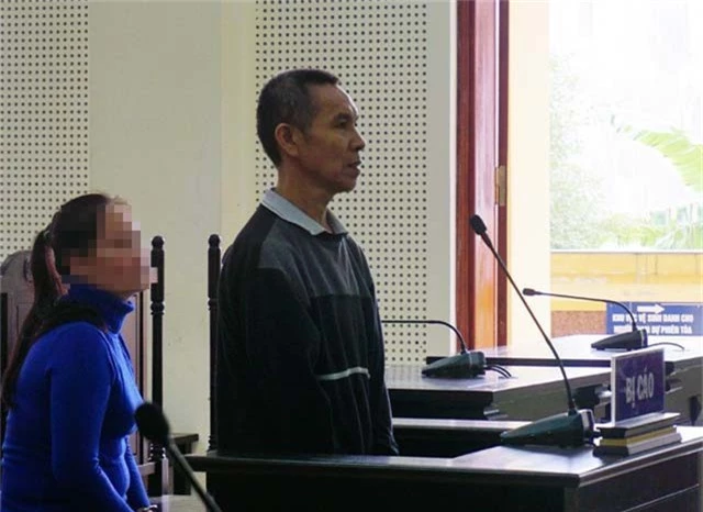 Bị cáo Nguyễn Hữu Sơn tại phiên tòa phúc thẩm cấp cao.