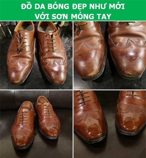 Mẹo che vết xước, làm mới các món đồ da cực kỳ đơn giản