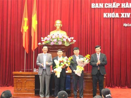 Quảng Ninh có 2 tân Phó Bí thư Tỉnh ủy