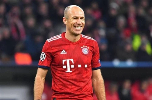 Tiền vệ phải: Arjen Robben (Bayern Munich).