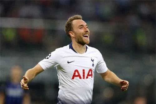 Tiền vệ phải: Christian Eriksen (Tottenham).