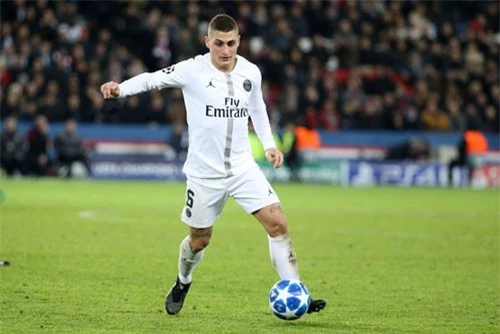 Tiền vệ trung tâm: Marco Verratti (PSG).