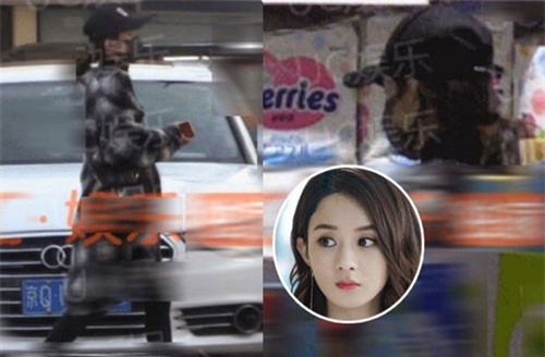 Triệu Lệ Dĩnh bị paparazzi "tóm gọn" khi vác bụng bầu đi mua sắm bỉm sữa?