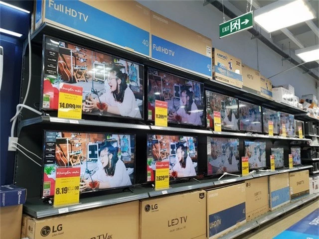 TV 43 inch trở lên được ưu chuộng ở Việt Nam