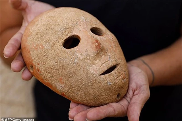 Chiếc mặt nạ có thể được sử dụng trong những nghi lễ tôn giáo thời cổ đại.