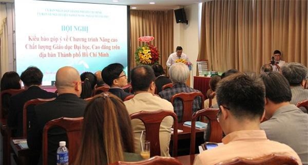 Hội nghị “Kiều bào góp ý về chương trình nâng cao chất lượng giáo dục đại học, cao đẳng trên địa bàn TP. Hồ Chí Minh” diễn ra ngày 29/11/2018 thu hút sự quan tâm của nhiều kiều bào