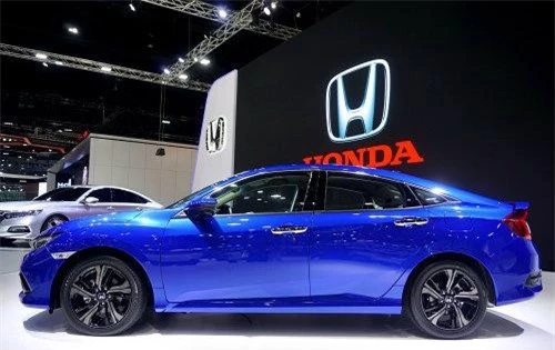 2019 Honda Civic tại Motor Expo 2018 đang diễn ra tại Thái Lan. 