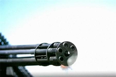 Clip: Thử nghiệm gắn pháo 6 nòng từ tiêm kích F-16 lên Toyota Prius