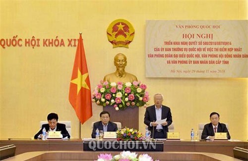 Triển khai Nghị quyết thí điểm hợp nhất 3 văn phòng